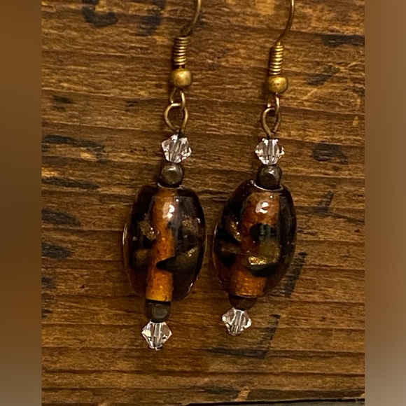 Set of 4 assorted natural stone earrings - Picture 7 of 7